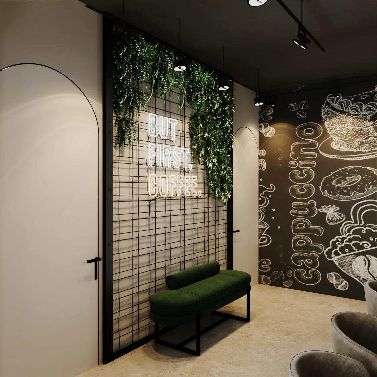 Nour Café, A Warm, Plant Filled Interior: image 5