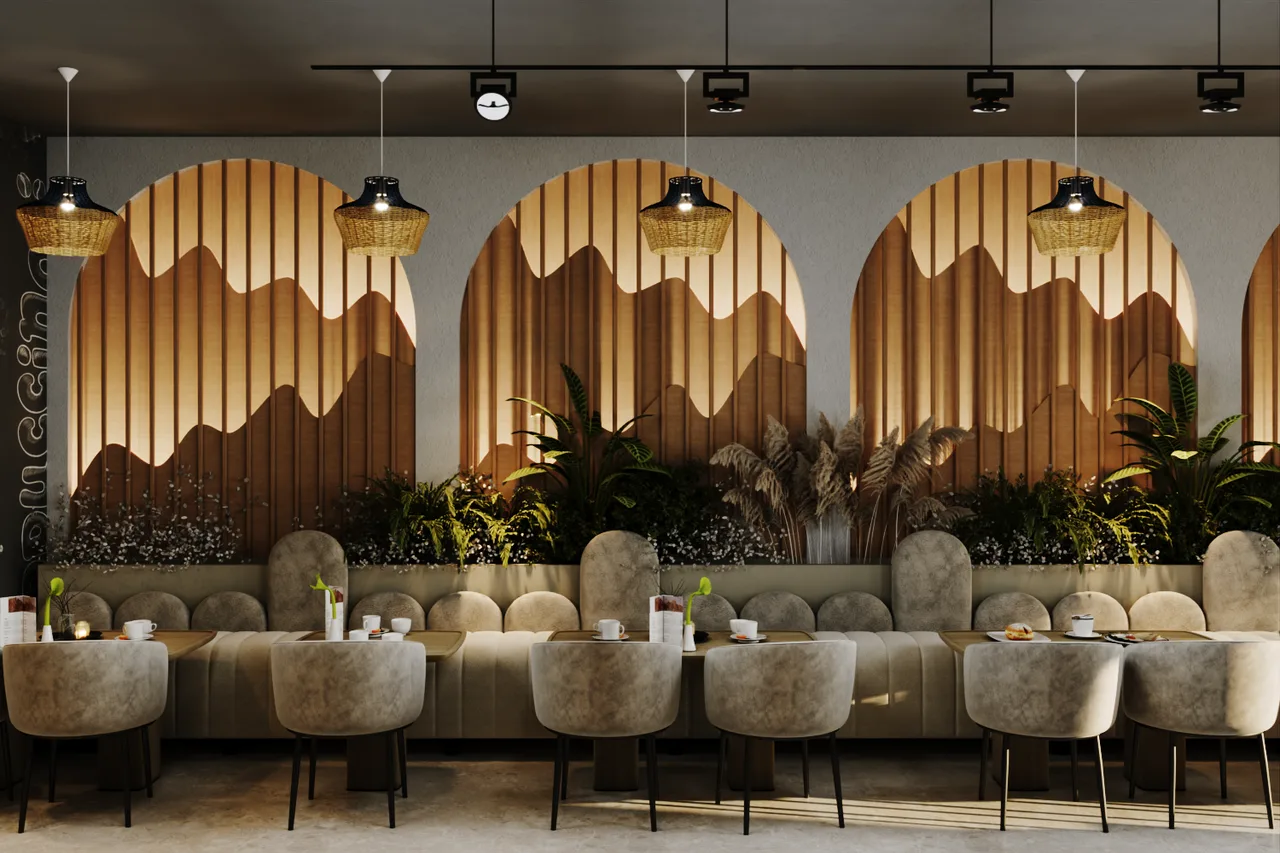 Nour Café, A Warm, Plant Filled Interior: image 3